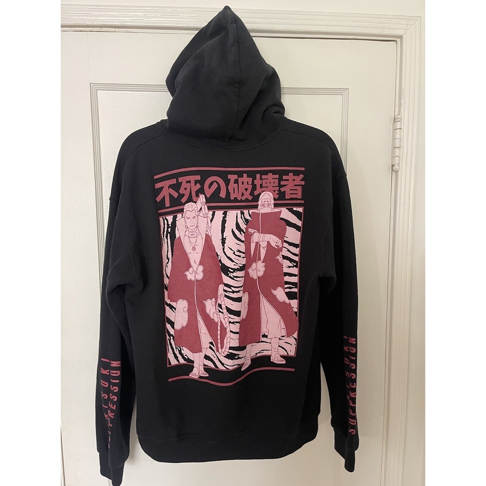 Naruto Shippuden Akatsuki Zombie Combo Hoodie Size M